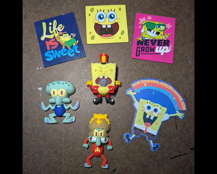 Sponge Magnets