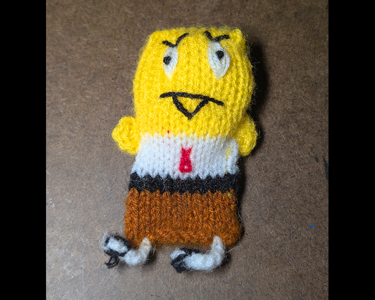 Sponge Finger Puppet