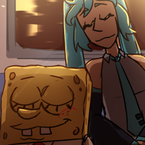 SpongeBob Miku Train